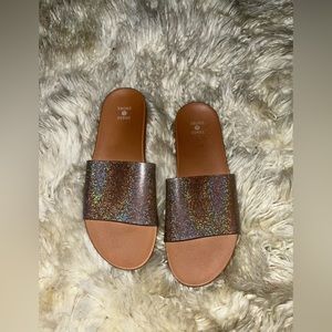 Clear sparkling slides